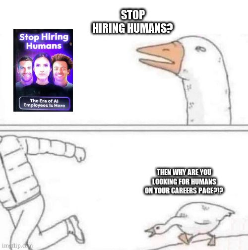 Why are you looking for humans to hire?